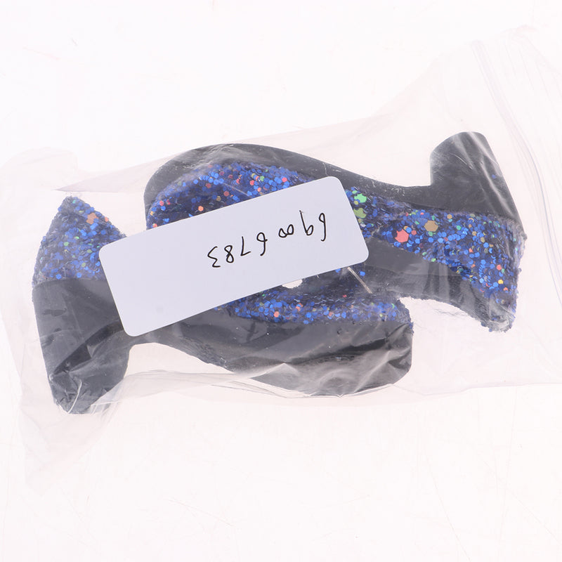 1/3 BJD Girl Dolls Shoes - PU Leather Sequin High Heels - for LUTS for DOD for Lolita Dolls Party Clothing Accessory Navy Blue