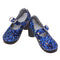 1/3 BJD Girl Dolls Shoes - PU Leather Sequin High Heels - for LUTS for DOD for Lolita Dolls Party Clothing Accessory Navy Blue