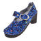 1/3 BJD Girl Dolls Shoes - PU Leather Sequin High Heels - for LUTS for DOD for Lolita Dolls Party Clothing Accessory Navy Blue