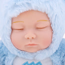Cute 25cm Dolls 12 Constellation Sleeping Baby Doll Vinyl Face - Aquarius