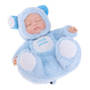 Cute 25cm Dolls 12 Constellation Sleeping Baby Doll Vinyl Face - Aquarius