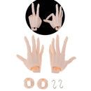 1/3 Ball Jointed Hands Pink Skin Flexible 15 Joints for LUTS Uncle SSDF DOD ID72 Doll Custom Accessories
