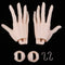 1/3 Ball Jointed Hands Pink Skin Flexible 15 Joints for LUTS Uncle SSDF DOD ID72 Doll Custom Accessories