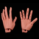 AOD 1/3 BJD Doll Movable 15 Joints Hands for SOOM Supper Dollfie DOD Doll Body Parts DIY Making Accessories Tan