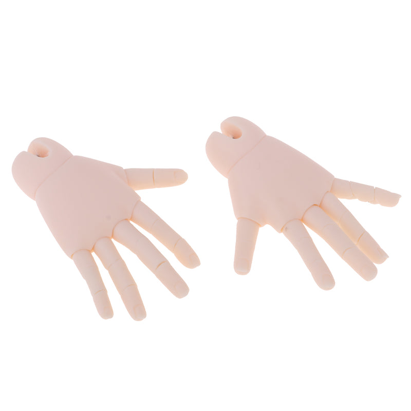 1/4 Doll Jointed Hands For BJD JID MSD Dolls Body Accessories Normal Skin