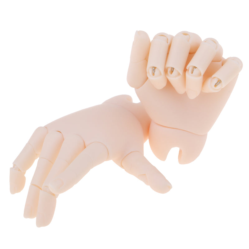 1/4 Doll Jointed Hands For BJD JID MSD Dolls Body Accessories Normal Skin