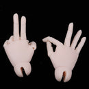 1/4 Doll Jointed Hands For BJD JID MSD Dolls Body Accessories Normal Skin