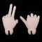 1/4 Doll Jointed Hands For BJD JID MSD Dolls Body Accessories Normal Skin