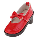 SD Shoes 1/3 BJD Shoes with Bowknot for Supper Dollfie DZ DOD MID Doll Red High Heels Party Outfit