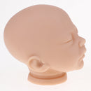 Soft Silicone Realistic Baby Doll Head Sculpt Carving Mold 20inch Reborn Blank Body Replacement Part Kit