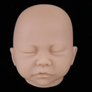 Soft Silicone Realistic Baby Doll Head Sculpt Carving Mold 20inch Reborn Blank Body Replacement Part Kit