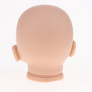Real Soft Vinyl 20inch Reborn Awake Baby Doll Newborn Unpainted Head Sculpt Kit DIY Accs
