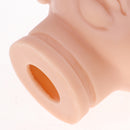 Lifelike 18inch Reborn Doll Accessory Vinyl Head Sculpt Awake Baby Doll Kits DIY Making Supplies