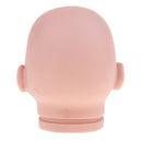 Real Soft Vinyl 22inch Reborn Awake Baby Doll Newborn Unpainted Head Sculpt Kit DIY Accs
