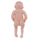 Unpainted Lifelike 20inch Reborn Kit Full Silicone Baby Boy Doll Blank Body Mold Great DIY Handwork Child Birthday Xmas Gift