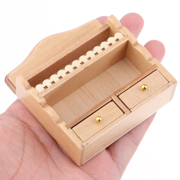 1/12 Scale White Wooden Hanging Cabinet Dollhouse Miniature Any Rooms Furniture Colorful Life Scenes Decor