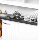 European Style 1/12 Dolls House Kitchen Cupboard Cabinet Kit - Stove Cabinet & Sink Cabinet Â– Kitchen Dining Room Accessories