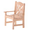 1/12 Dollhouse Miniature Unpainted Furniture Garden Park Decor Bench Chair Table Stool Set Kids Pretend Play Toy