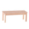 1/12 Dollhouse Miniature Unpainted Furniture Garden Park Decor Bench Chair Table Stool Set Kids Pretend Play Toy