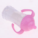 Baby Doll Disappearing Magic Bottles for Doll Toy Milk Bottle for Nursing Bottle Kids Pretend Play Toys