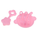 Lovely Pink Tableware Dinnerware Baby Supplies for 9-11inch Reborn Doll MellChan Doll Accessories