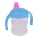Baby Doll Disappearing Magic Bottles for Doll Toy Milk Bottle for Nursing Bottle Kids Pretend Play Toys -Blue