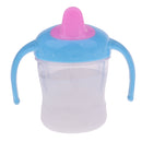 Baby Doll Disappearing Magic Bottles for Doll Toy Milk Bottle for Nursing Bottle Kids Pretend Play Toys -Blue