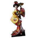 12inch Japanese Kimono Geisha Doll Kokeshi Handicraft Home Decoration Yellow Clothes