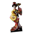 12inch Japanese Kimono Geisha Doll Kokeshi Handicraft Home Decoration Yellow Clothes