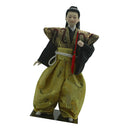 12inch Japanese Kimono Samurai Doll Kokeshi Handicraft Home Decoration Green Clothes