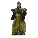 12inch Japanese Kimono Samurai Doll Kokeshi Handicraft Home Decoration Green Clothes