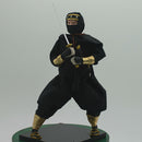 12inch Japanese Ninja Male Doll Warrior with Black Uniform Ornament Adult Collectible
