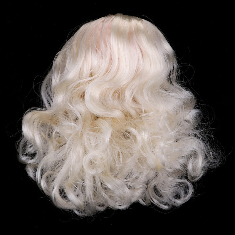 1/4 BJD Head Sculpt Mould Light Gold Hair Kit Female Figures Custom Parts For OB Kurhn for DOD DIY Customized Body Accessories