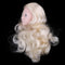 1/4 BJD Head Sculpt Mould Light Gold Hair Kit Female Figures Custom Parts For OB Kurhn for DOD DIY Customized Body Accessories