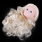 1/4 BJD Head Sculpt Mould Light Gold Hair Kit Female Figures Custom Parts For OB Kurhn for DOD DIY Customized Body Accessories