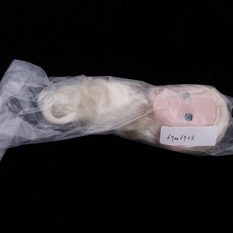 1/4 BJD Head Sculpt Mould Light Gold Hair Kit Female Figures Custom Parts For OB Kurhn for DOD DIY Customized Body Accessories