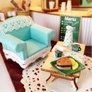1:24 DIY Handicraft Miniature Project Wooden Dolls House - Romantic Coffee Shop
