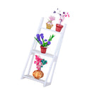 Triangle Flower Rack Display Shelf 1/24 Dollhouse Miniature Accessories Decor Toy