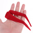 Comfortable Dolls Clothes Gauze Long Socks Dress Up for 1/6 BJD MSD Girl Doll Outfit -Red