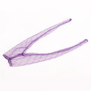 Comfortable Dolls Clothes Gauze Long Socks Dress Up for 1/6 BJD MSD Girl Doll Outfit -Purple