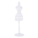 For 1/6 Blythe Doll Display Holder Dress Clothes Gown Mannequin Model Stand White