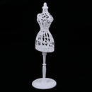 For 1/6 Blythe Doll Display Holder Dress Clothes Gown Mannequin Model Stand White