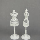 For 1/6 Blythe Doll Display Holder Dress Clothes Gown Mannequin Model Stand White