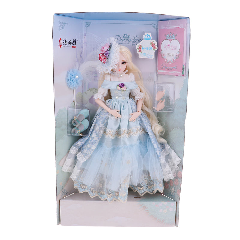 1/4 26-jointed Cute Princess Action Figures Changed Dress Doll Toy Set Christmas Gift