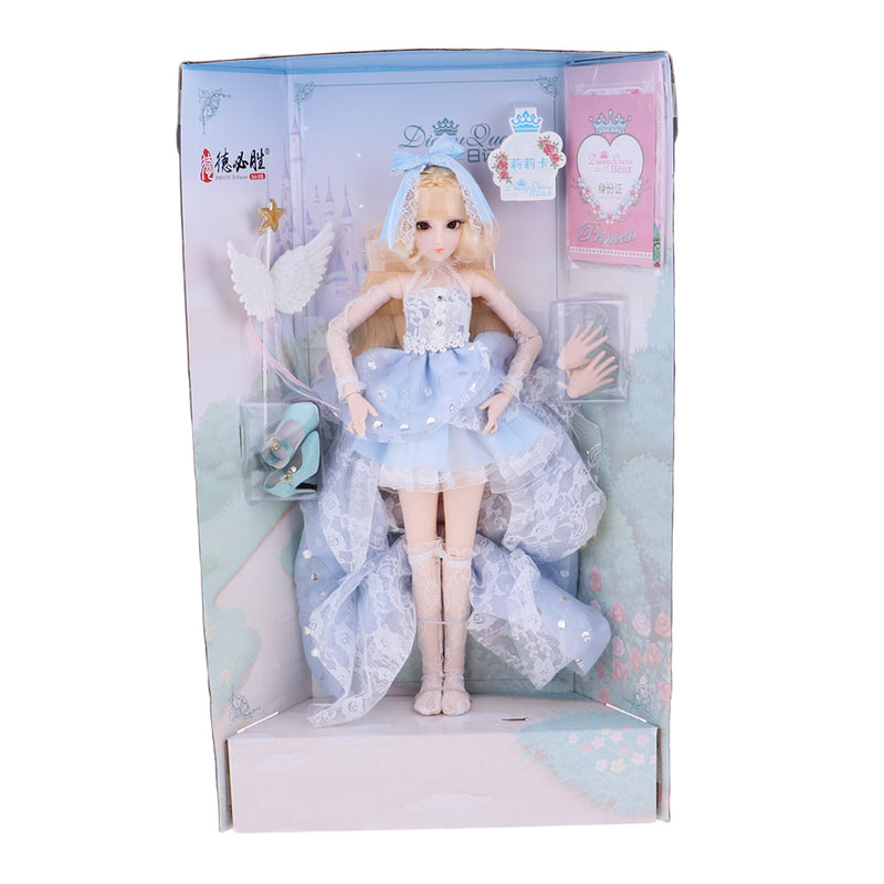 1/4 26-jointed Cute Princess Action Figures Changed Dress Doll Toy Set Christmas Gift