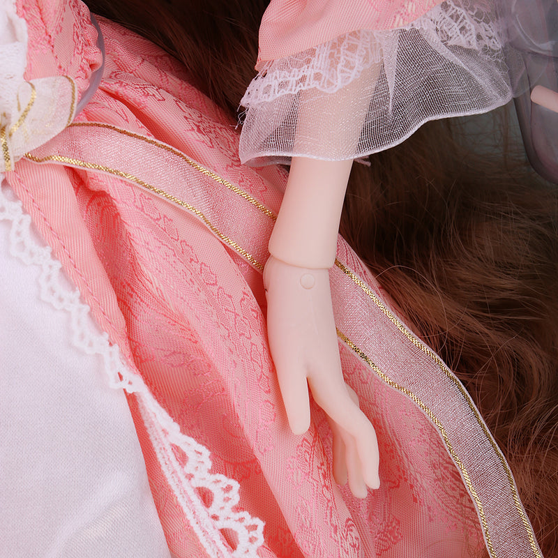 1/4 26-jointed Cute Princess Action Figures Changed Dress Doll Kids Boy Girl Toy Set Christmas Gift