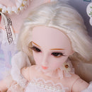 Delicate 26 Joints 1/4 BJD Doll Body + Clothes + Shoes Set Modern Girl Kids Children Christmas Gift Pretend Play Toy Keira