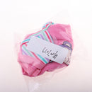 Pink Striped Jumpsuit with Monkey Design Clothes for 25cm Mellchan Baby Reborn Doll