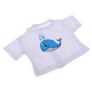 Cute Girl Doll T-Shirt Long Sleeve with Whale Printing for 25cm Mellchan Doll Decor