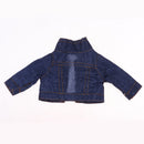 Dark Blue Denim Jacket Coat For 16inch Salon Doll Clothes Accessories